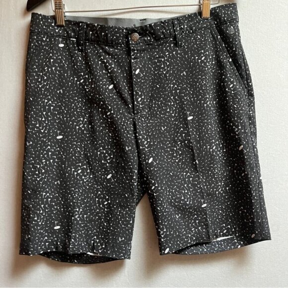 Adidas Ultimate Golf Flag Print Shorts Sz 32 - Picture 1 of 11